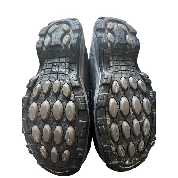 Clarks Mazlyn Arctic Duck Snow Boots Black Leather Insulated Faux Fur Size 7.5 M - Picture 12 of 12